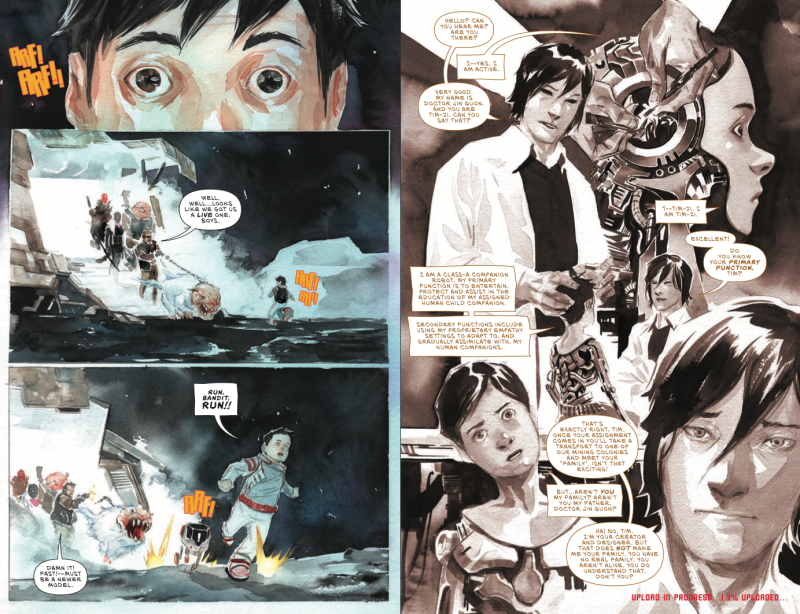 Illustration for article titled Descender Has Some of the Best World-Building in Comics Right Now